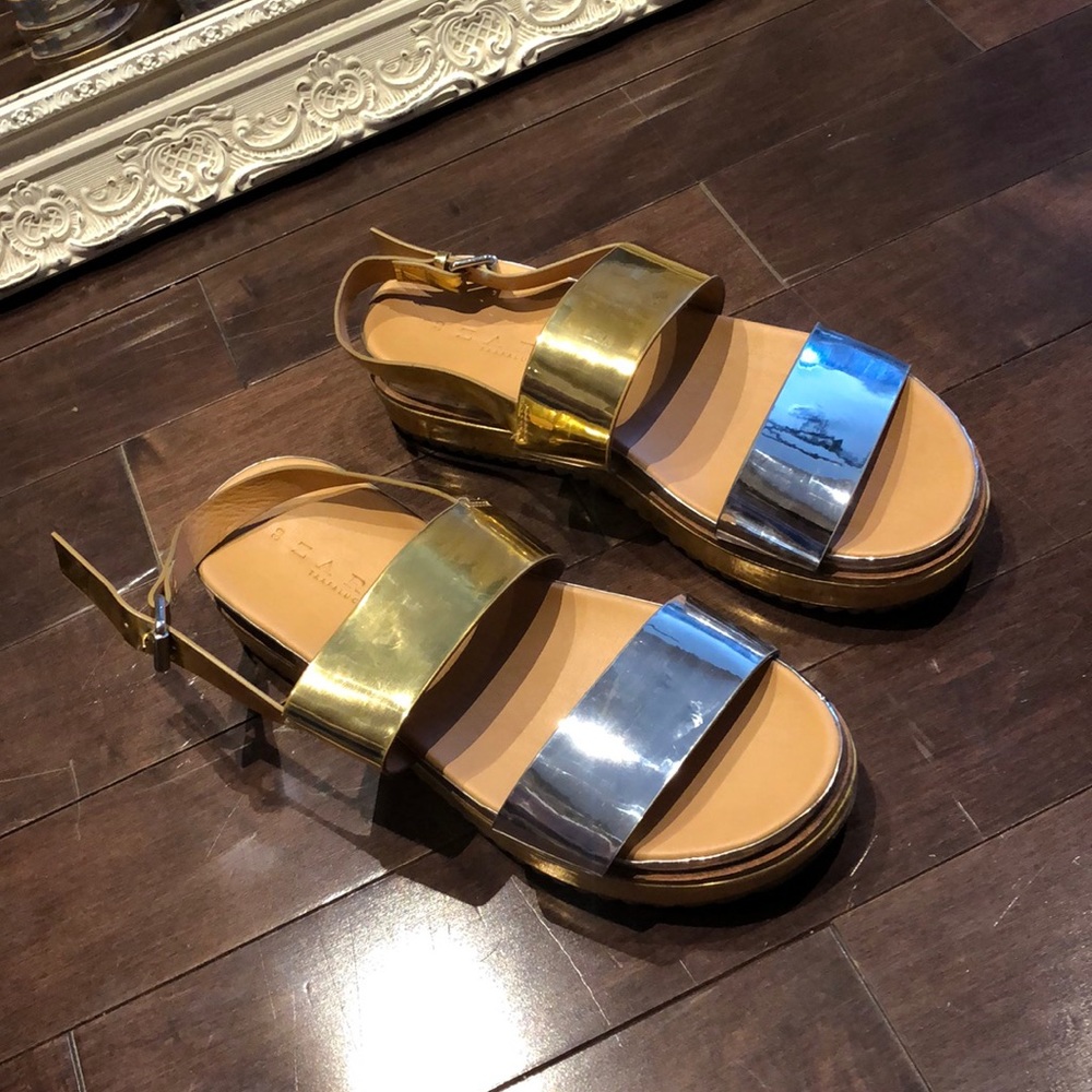 Zara platform sandals